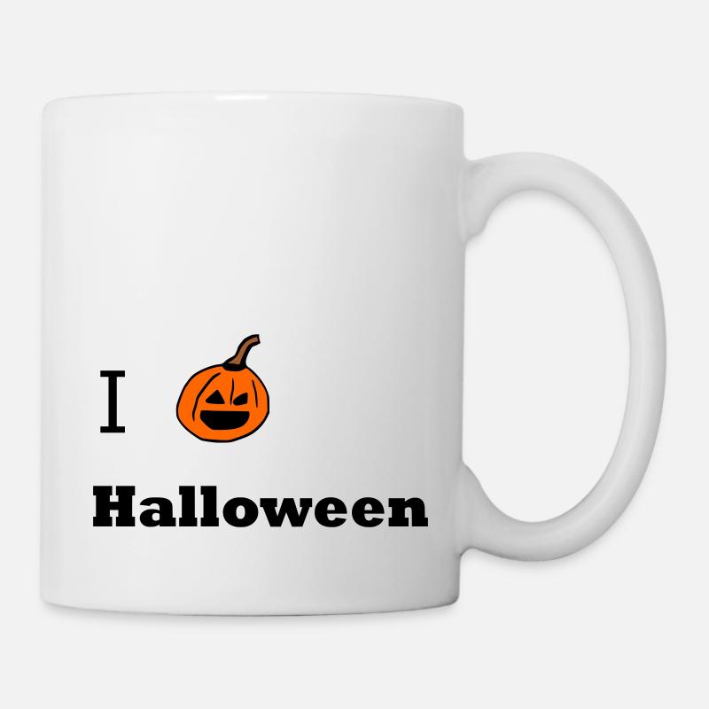 I love Halloween - Tasse - Weiß