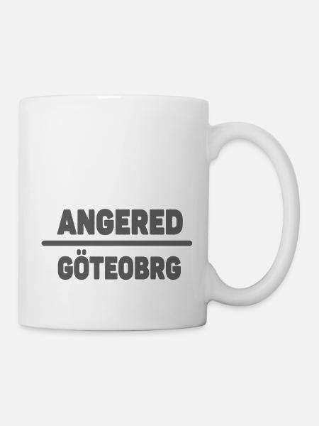 Verärgertes Göteborg - Tasse - Weiß