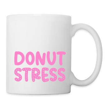 Donut stress donut cool gifts sweet food lover - Mug blanc - blanc - Droite