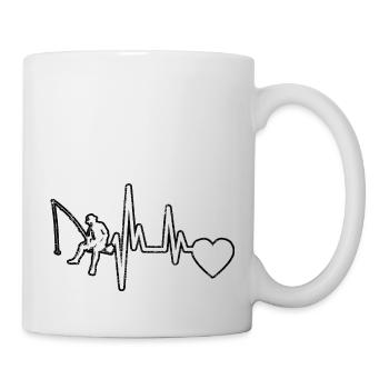 Pêche Hameçons Pêche Pêche Pêche Pêche - Mug blanc - blanc - Droite