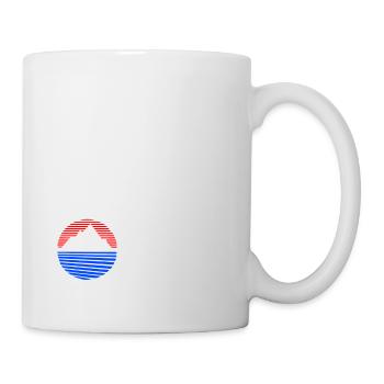 Gravel Bike Berg Rennrad Fahrrad lustiges Geschenk - Tasse - Weiß - Rechts