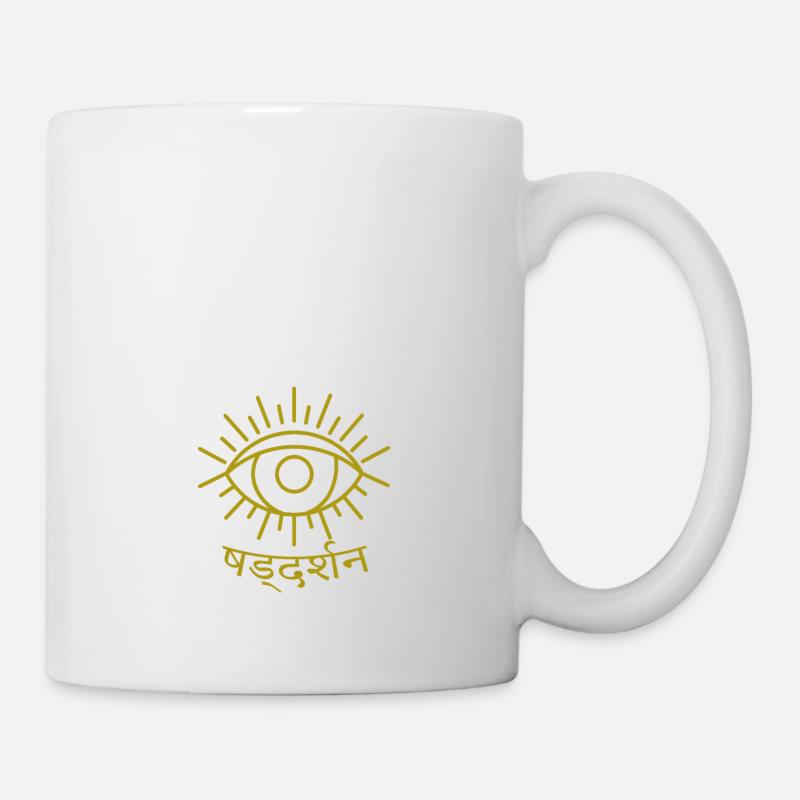 Darshan - Sehen - Tasse - Weiß