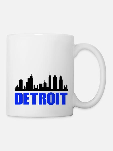 Detroit - Tasse - Weiß