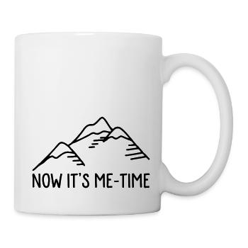 Hiking in the mountains - Mug - white - Right