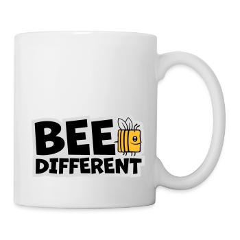 bee different saying quote - Mug - white - Right