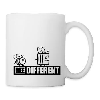 bee different saying quote - Mug - white - Right