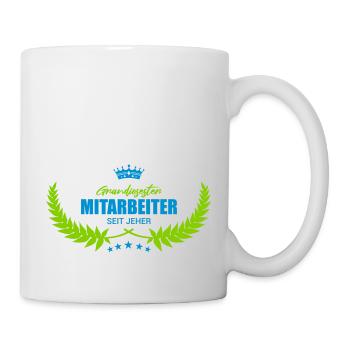 Grandiostester Mitarbeiter seit jeher - Tasse - Weiß - Rechts