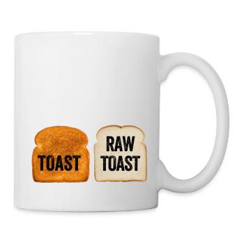 Know The Difference Toast Toast Breakfast lover - Mug - white - Right