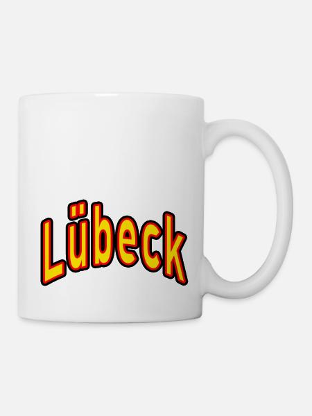 Lübeck - Tasse - Weiß