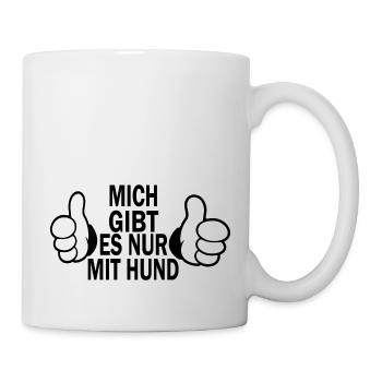 Dog Hundg - Tasse - Weiß - Rechts