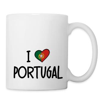 J’aime le Portugal - Mug blanc - blanc - Droite