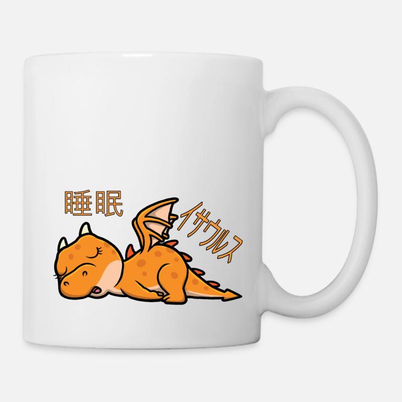 Schlafisaurus Pajamas Chemise de Sommeil Favorite - Mug blanc - blanc