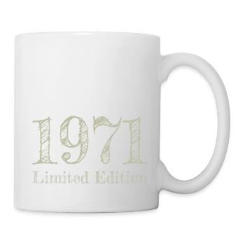 1971 - Mug blanc - blanc - Droite