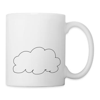 Weather Cloud Clouds Rain Sky Vector 18 - Mug - white - Right