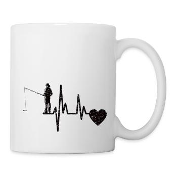 Hameçons Pêche Pêche Pêche Pêche Pêche - Mug blanc - blanc - Droite