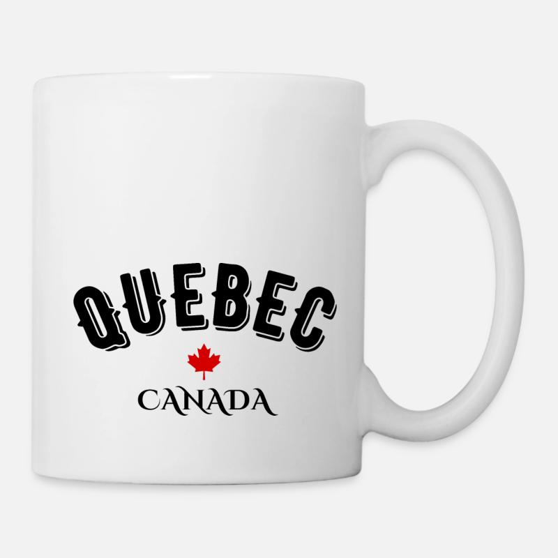 Quebec canada - Mug blanc - blanc