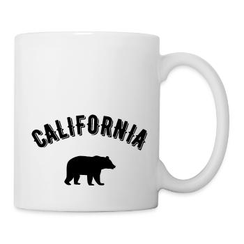 Kalifornien - Tasse - Weiß - Rechts