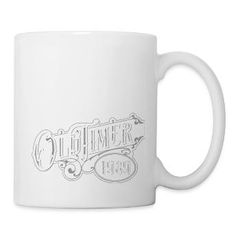Voiture de collection - Mug blanc - blanc - Droite