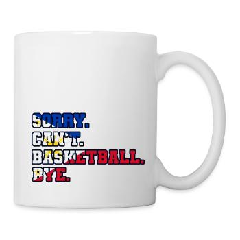 Philippines Filipino Flag Basketball I Gift - Mug - white - Right