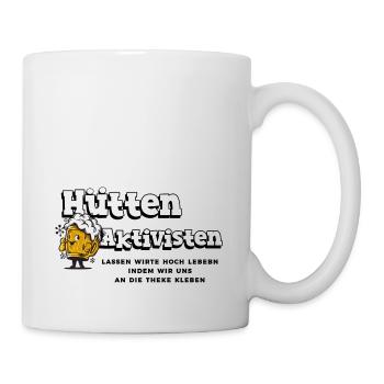 Hüttenaktivisten2 - Tasse - Weiß - Rechts