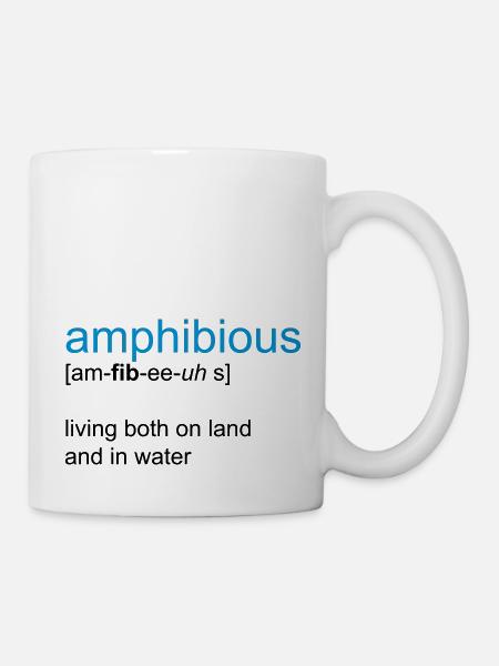 swim - Mug - white