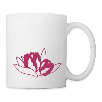 Tulpe - Tasse - Weiß - Rechts