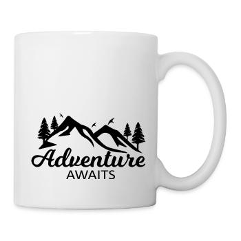 Adventure Travel Hiking Mountain - Mug - white - Right