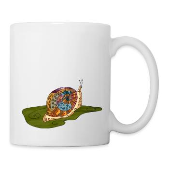 Escargot - Mug blanc - blanc - Droite