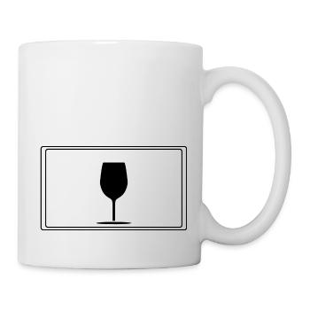 Beer Wine Whiskey Schnapps Alcohol - Mug - white - Right