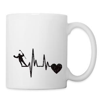 Joueurs de hockey sur glace Fan de hockey sur glace Équipe de hockey sur glace - Mug blanc - blanc - Droite
