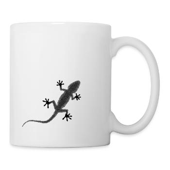 Geckos - Tasse - Weiß - Rechts
