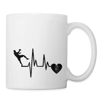 Joueur de handball Fan de handball Handball Équipe de handball - Mug blanc - blanc - Droite