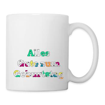 Alles Gute zum Geburtstag - Mug - white - Right