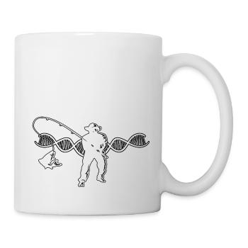 Fish hooks Fishing Fishing Fishing Fishing - Mug - white - Right