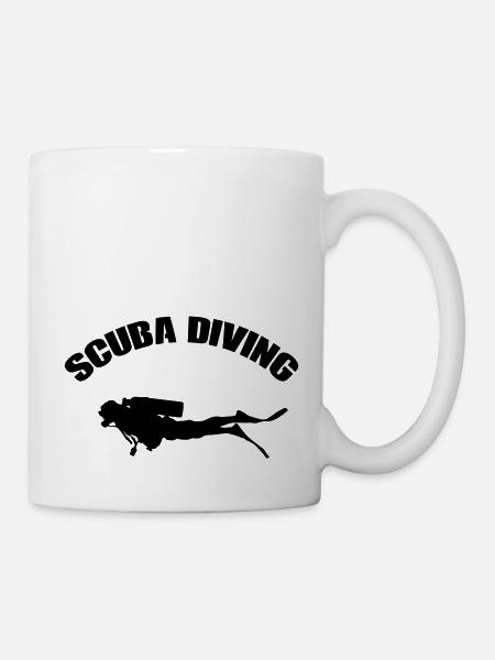 Scuba Diving - Tasse - Weiß