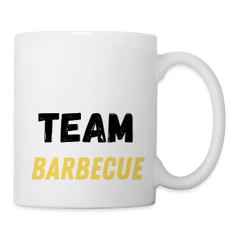 team barbecue - Mug blanc - blanc - Droite