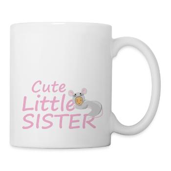 Süße kleine Schwester - Tasse - Weiß - Rechts