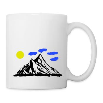 Mountains Nature - Mug - white - Right