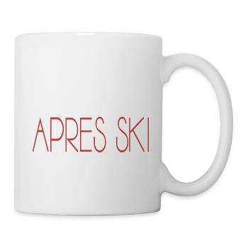 apres ski - Tasse - Weiß - Rechts