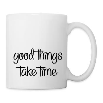 Lustige Sprüche für Ungeduldige - Tasse - Weiß - Rechts