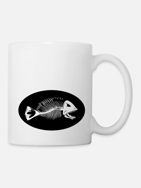 piranha - Mug blanc - blanc