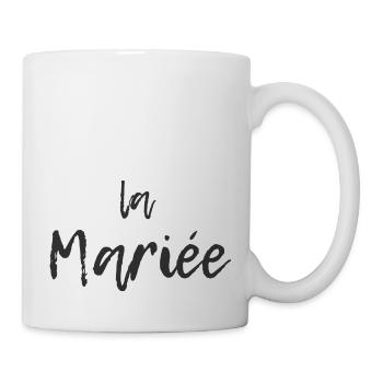 evjf humour team bride de la mariée - Mug blanc - blanc - Droite