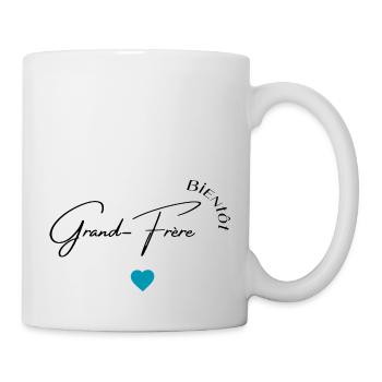 Bientôt grand frère - Mug blanc - blanc - Droite