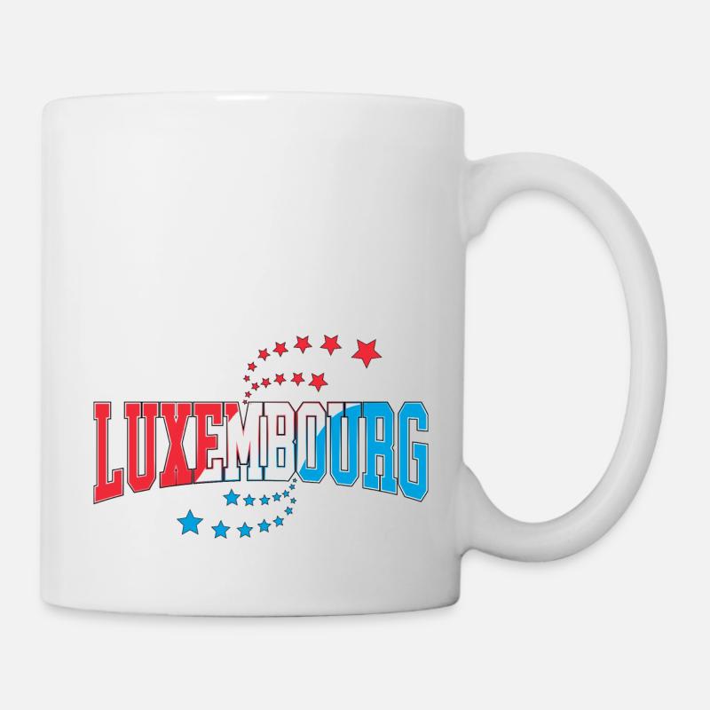 Luxembourg - Mug blanc - blanc