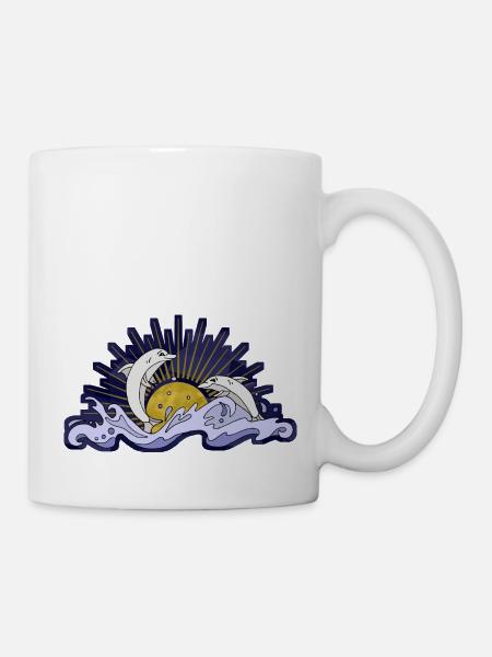 Delphine - Tasse - Weiß