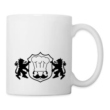 Coat of arms Koch - Mug - white - Right