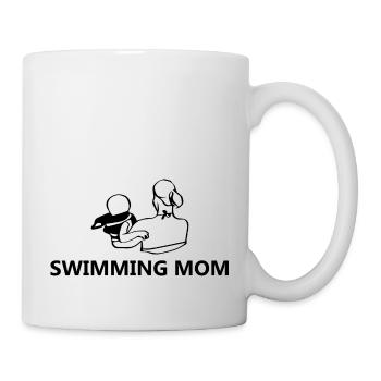 Triathlon Swim Bike Run Marathon - Tasse - Weiß - Rechts