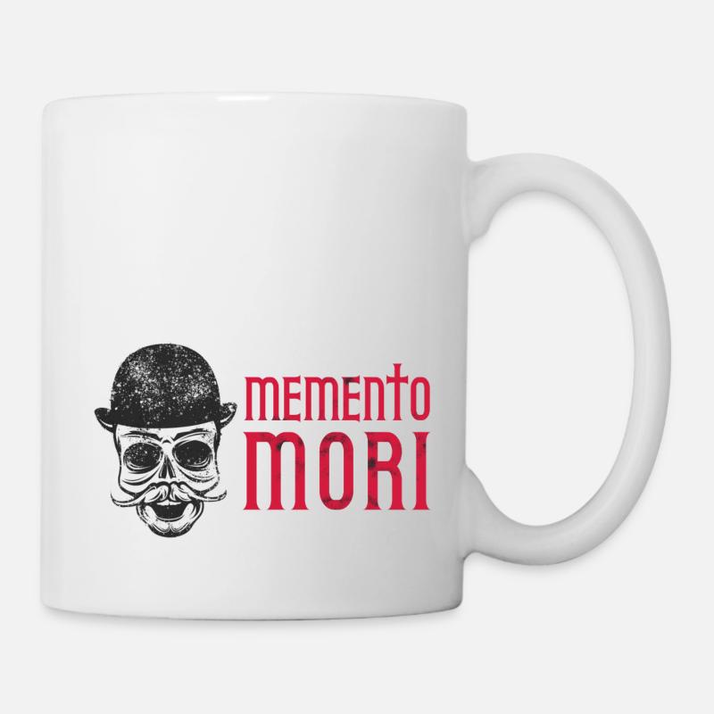 Memento mori / Latin quotation - Mug - white
