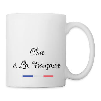 Chic à la française - Mug blanc - blanc - Droite