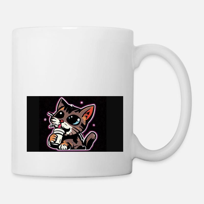 Design Cat3 - Mug blanc - blanc
